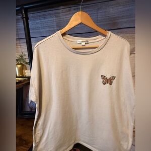 Warehouse One Oversized Butterfly T